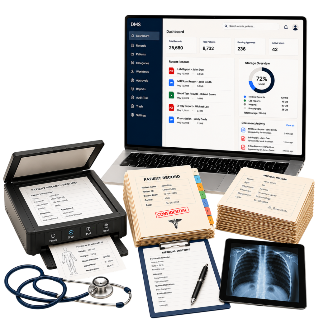 Digitization of Medical Records - Modular InfoTech