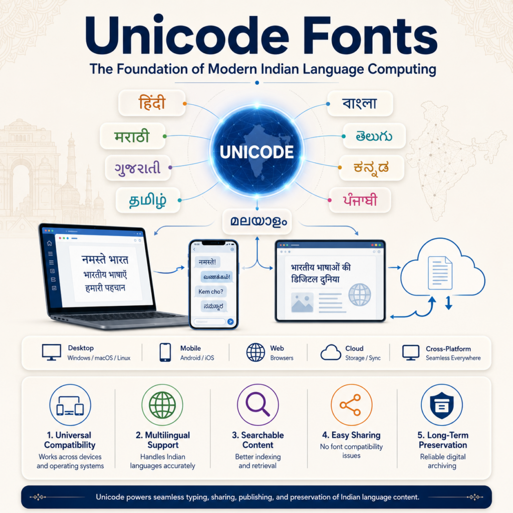 Unicode Fonts | Modular Infotech