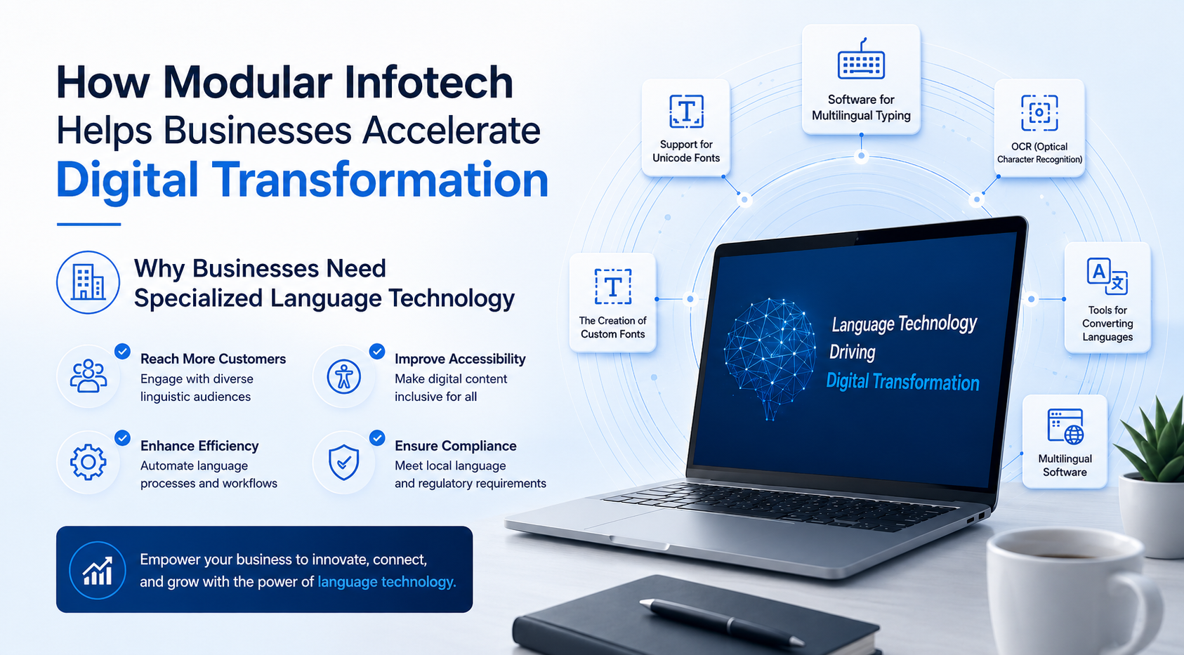 How Modular Infotech Helps Businesses Accelerate Digital Transformation